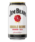 Jim Beam Double Serve Bourbon & Cola Cans 375ml 6 Pack