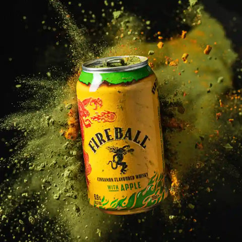 Fireball and Apple Cans 355ml Case of 16