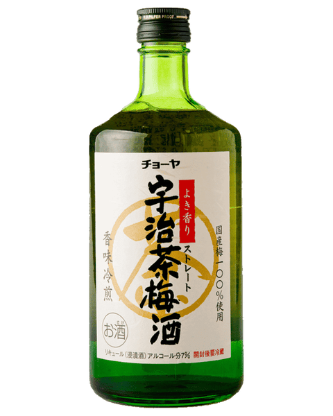 Choya Uji Green Tea Umeshu 720ml