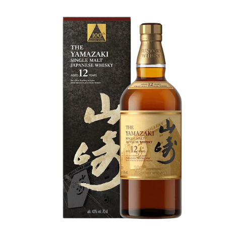 山崎 12 年 100 周年纪念版单一麦芽日本威士忌 700ml