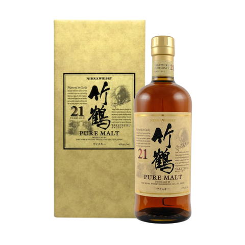 Nikka Taketsuru 21 Years Old Pure Malt Japanese Whisky 700ml
