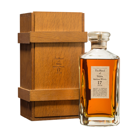 Nikka The Blend of Nikka 17 Years Old Maltbase Japanese Whisky 700ml