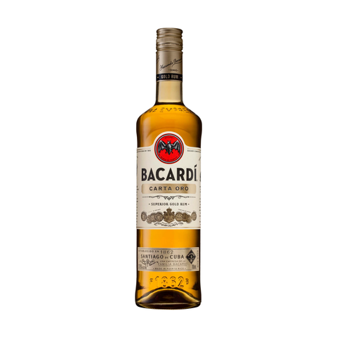 Bacardi Carta Oro Superior Gold Rum 700ml
