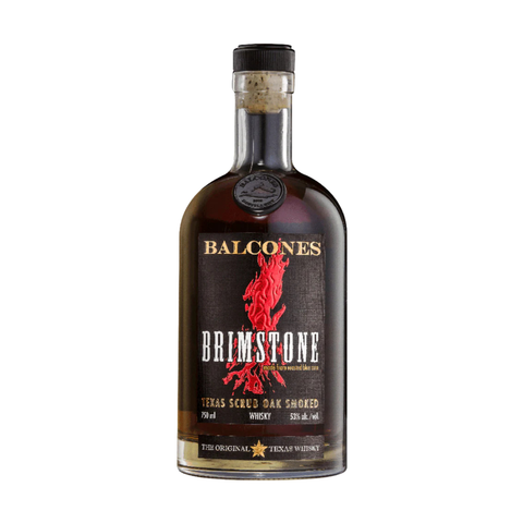Balcones Brimstone Texas Scrub Oak Smoked American Whiskey 700ml