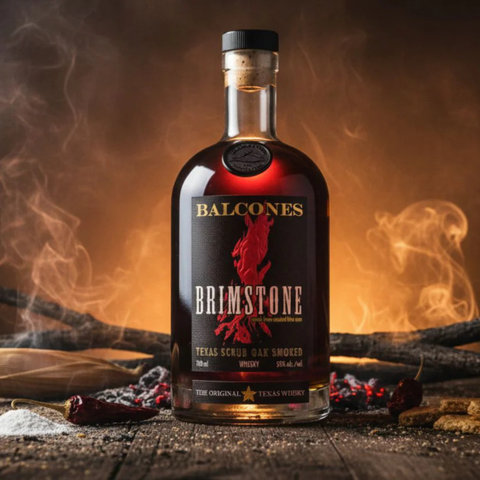 Balcones Brimstone Texas Scrub Oak Smoked American Whiskey 700ml
