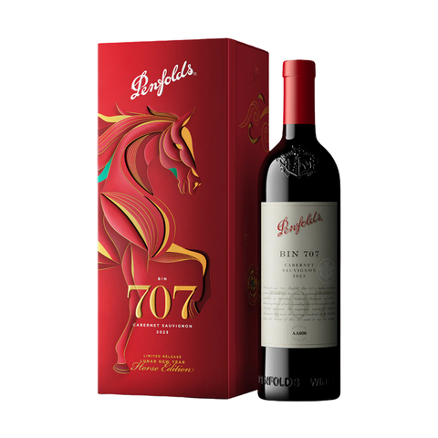 Penfolds Bin 707 Cabernet Sauvignon 2023 Year of the Horse 750ml