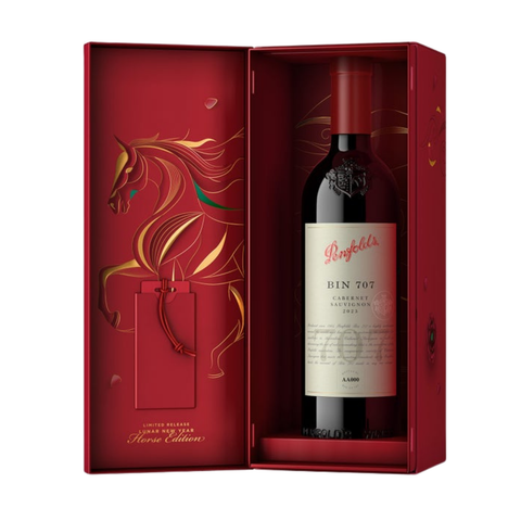 Penfolds Bin 707 Cabernet Sauvignon 2023 Year of the Horse 750ml