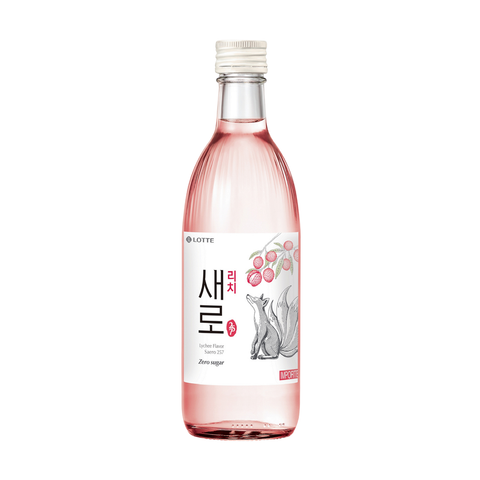 Chum Churum Saero Soju Lychee Flavoured Zero Sugar 360ml