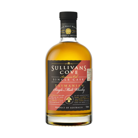 Sullivans Cove Single Cask American Oak Second-Fill Australian Whisky 700ml
