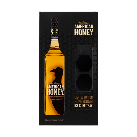 Wild Turkey American Honey Ice Cube Gift Pack 700ml